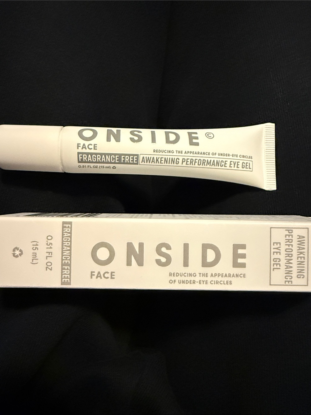 Onzie Face Awakening Performance Eye Gel - Fragrance Free (White)